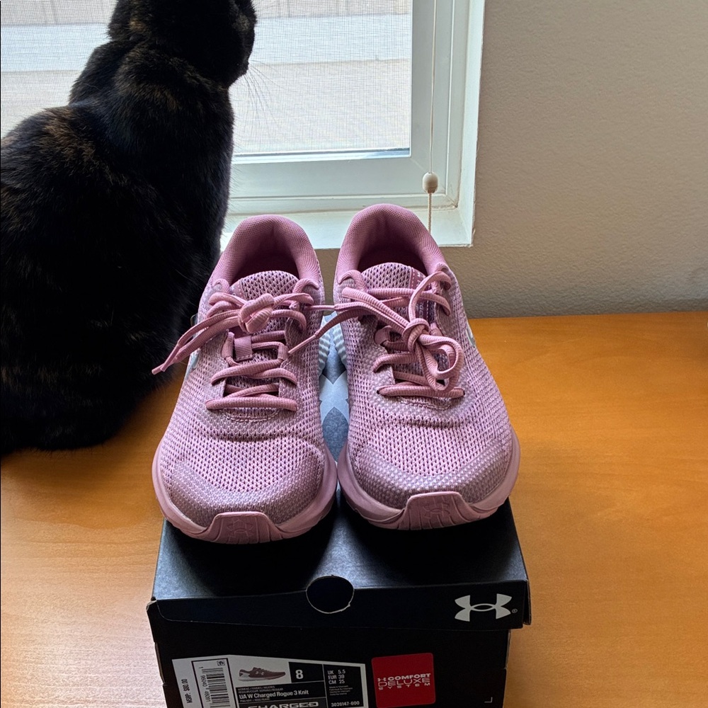 Under Armour Charged Rogue 3 Rose Athletic Shoes